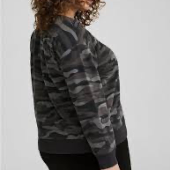 Torrid Drop Shoulder Sweatshirt - Picture 3 of 5